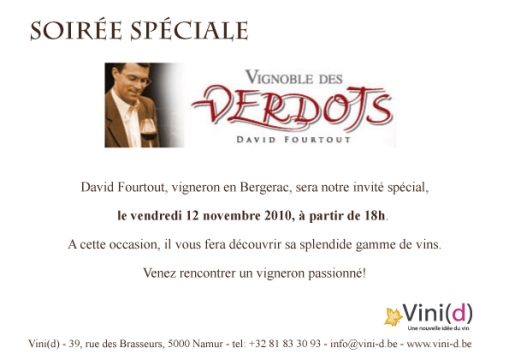 Vinid David Fourtout Verdots